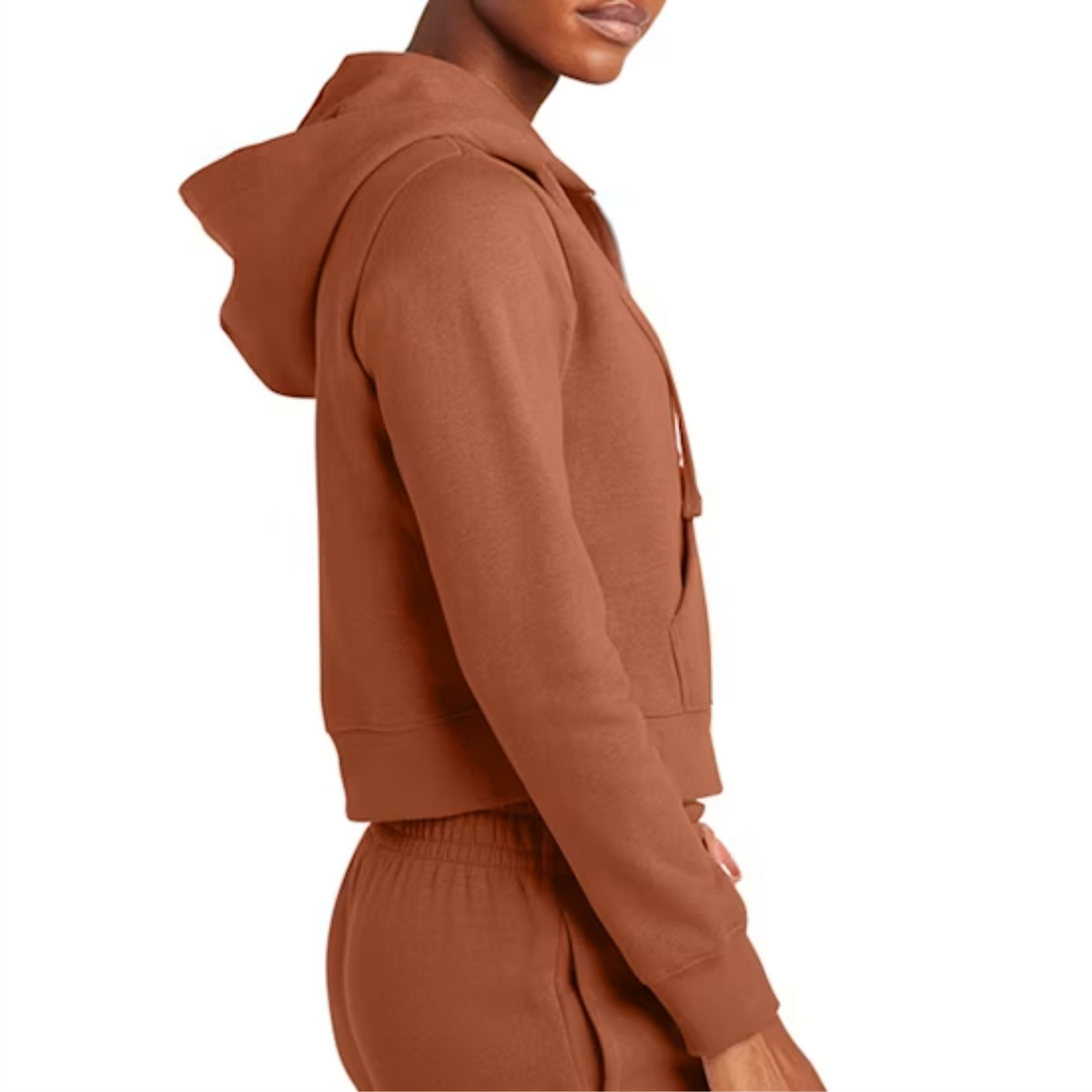 FLEECE FULL-ZIP HOODIE (Woman's)-HDS