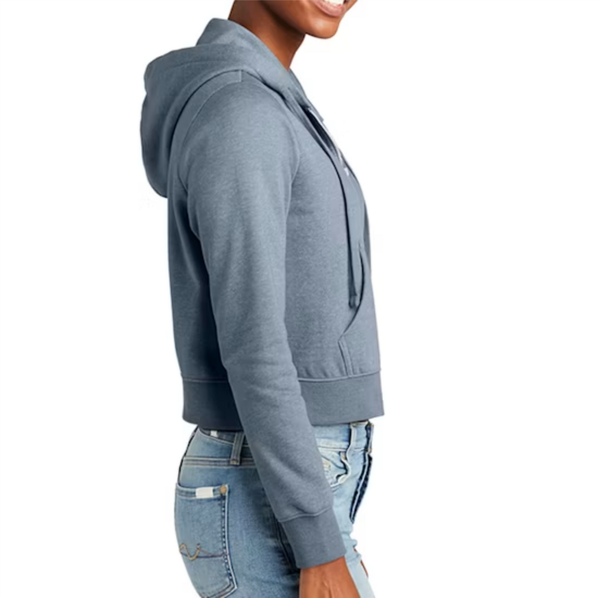 FLEECE FULL-ZIP HOODIE (Woman's)-HDS